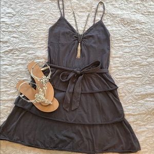 American Eagle Outfitters Grey summer dress